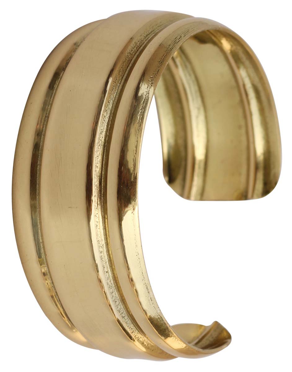 Wholesale Bracelets from India – Cuff Bracelet – Cast in Brass – Brass Polished – Bracelets in Bulk - Unique Fashionable Jewelry Collection for Women/Teens